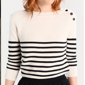 Nautical J.Crew stripped long sleeve shirt